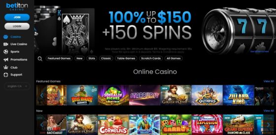 Official website of Betiton Casino
