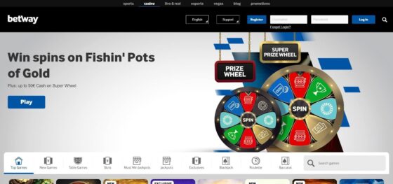 Official website of Betway Casino