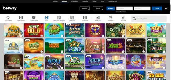 Betway Casino slots