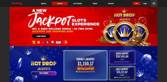 Official website of Bodog Casino