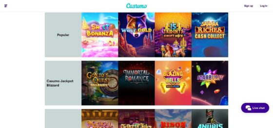 Casumo Casino slots