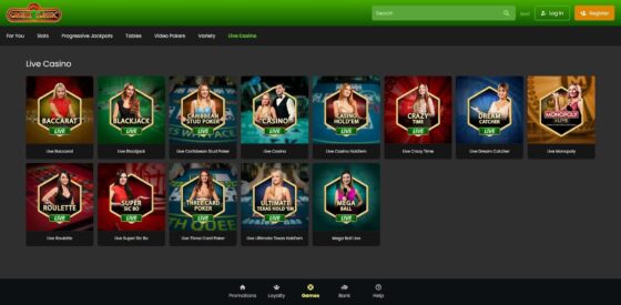 Casino Classic live