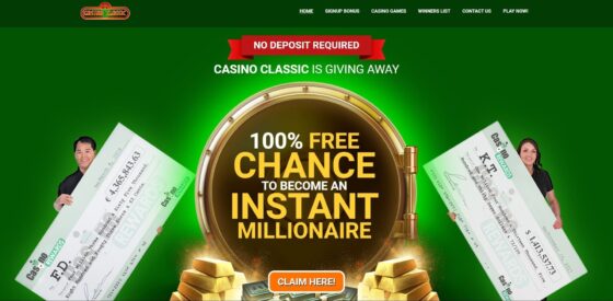 Official website of Casino Classic