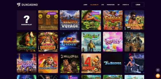 Dux Casino slots