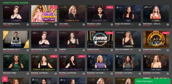 Fortune Panda Casino live