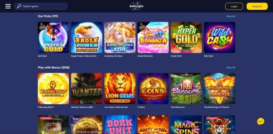 Galaxyno Casino slots