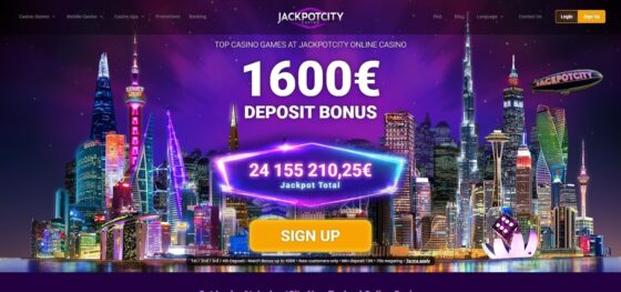Official website of Jackpot City Casino
