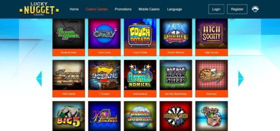 Lucky Nugget Casino slots
