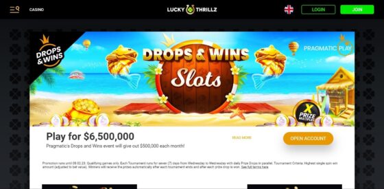 Lucky Thrillz Casino Bonuses