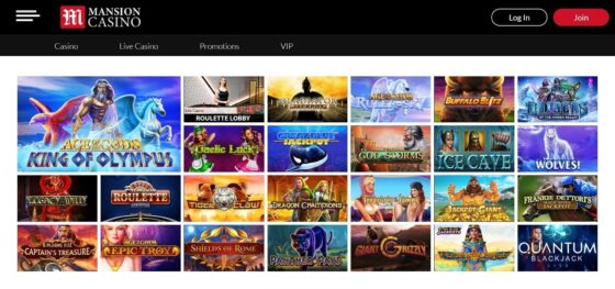 Mansion Casino slots