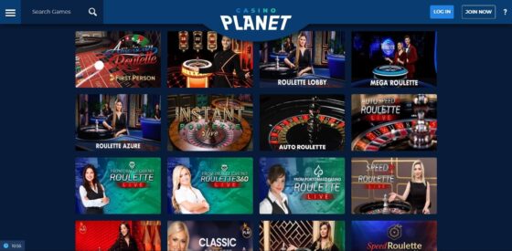 Casino Planet live