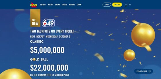Official website of Play OLG Casino