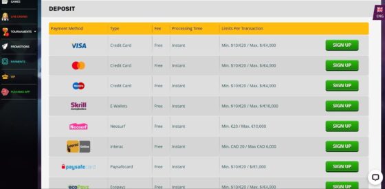 Payment systems