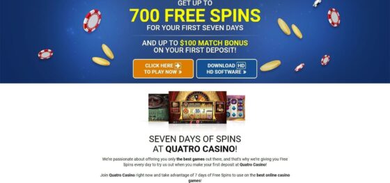 Quatro Casino Bonuses