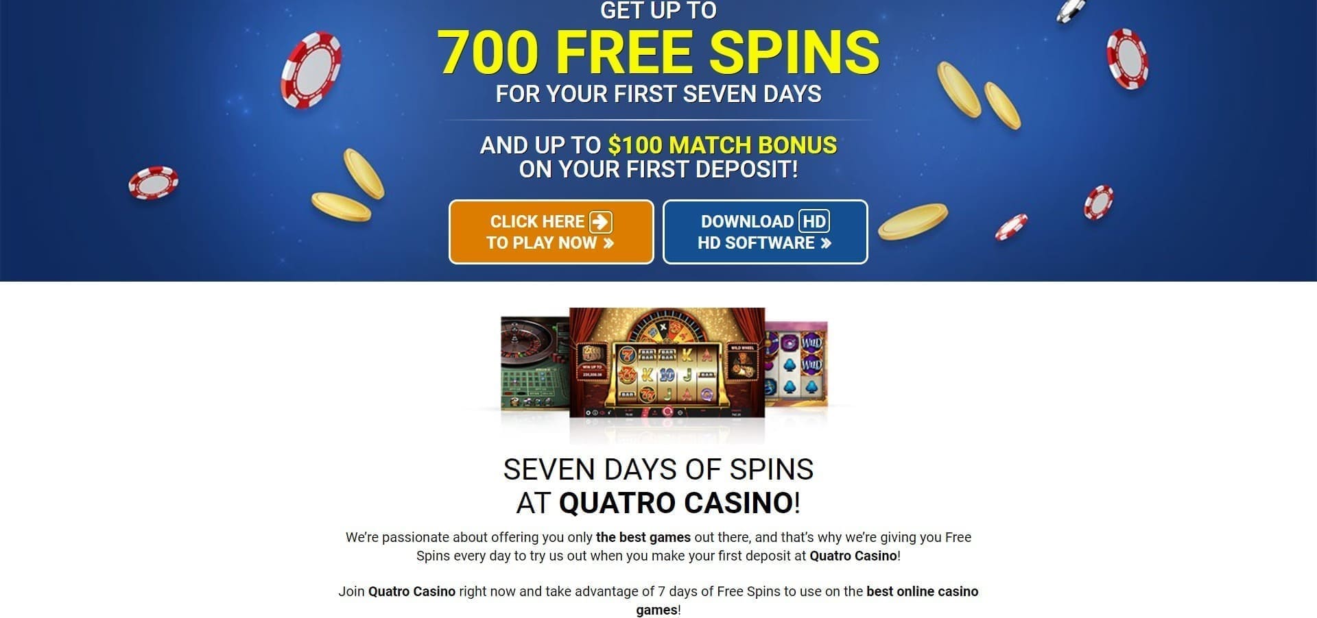 quatro casino canada review