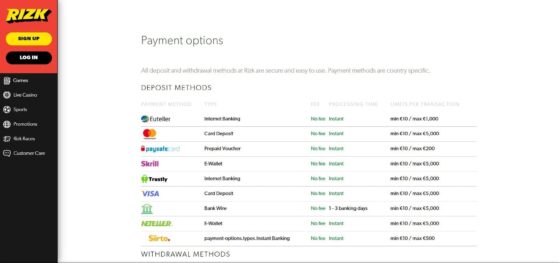 Payment systems