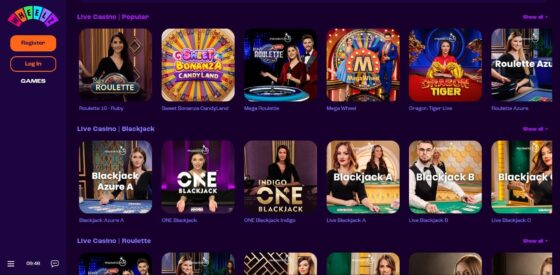 Wheelz Casino live