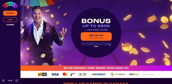 Official website of Wheelz Casino