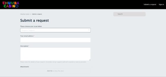 Support contacts