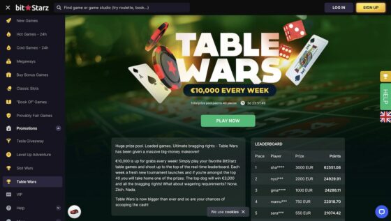 Bitstarz Casino promotions