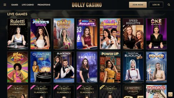 Dolly Casino live