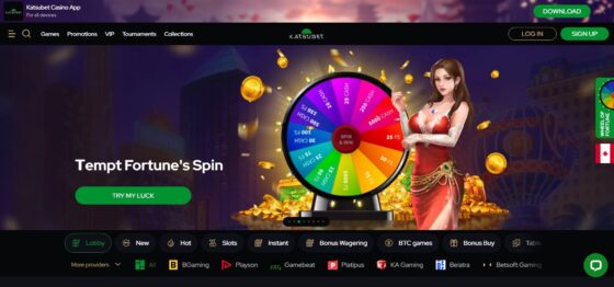 Katsubet main page