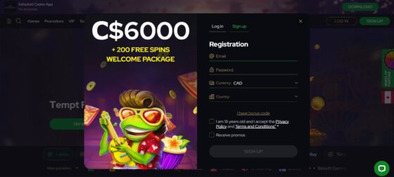 Katsubet promo