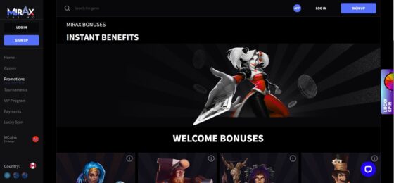 Mirax promotions