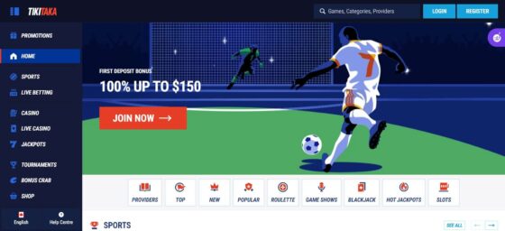 Tikitaka sport betting