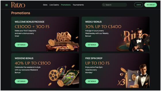Ritzo promotion