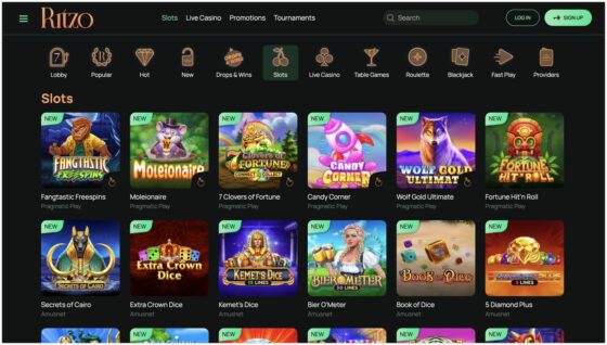 Ritzo slots