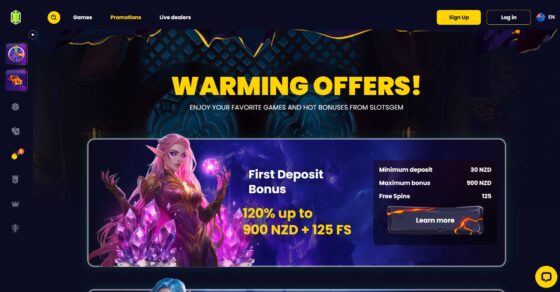 Slotsgem promotions