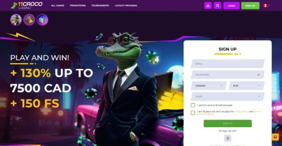 11Croco main page