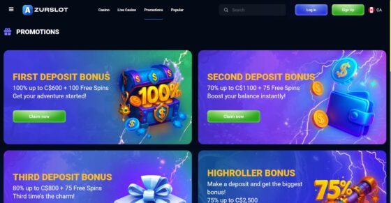 AzurSlot promotions